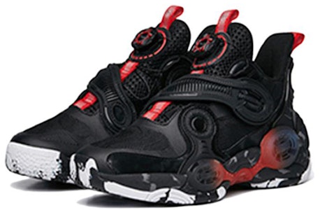 大童 Anta 安踏 異形2 舒適 耐磨 低幫 實戰籃球鞋 黑紅 Lookbook 大童 Anta 安踏 異形2 舒適 耐磨 低幫 實戰籃球鞋 黑紅