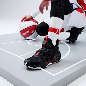 大童 Anta 安踏 異形2 舒適 耐磨 低幫 實戰籃球鞋 黑紅 Sizing 大童 Anta 安踏 異形2 舒適 耐磨 低幫 實戰籃球鞋 黑紅