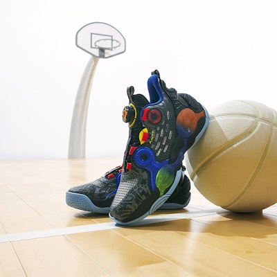 (Youth) Anta Alien 2 High 'Black Grey Orange' 312321102-4 1
