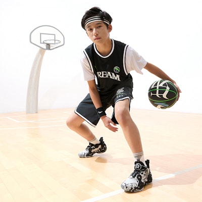 (Youth) Anta Alien 2 High 'Black White' 312321102-2 1