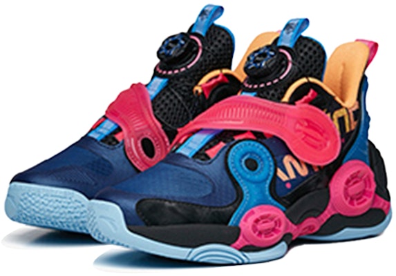 (Youth) Anta Alien 2 Mid 'Black Blue Pink' 312231115-10 Lookbook (Youth) Anta Alien 2 Mid 'Black Blue Pink' 312231115-10