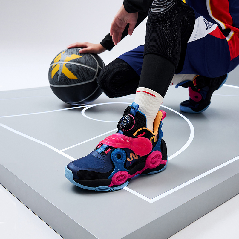 Sizing (Youth) Anta Alien 2 Mid 'Black Blue Pink' 312231115-10