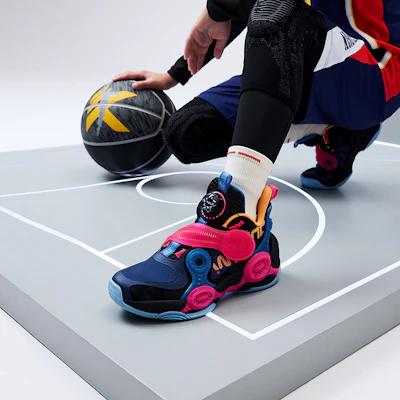 (Youth) Anta Alien 2 Mid 'Black Blue Pink' 312231115-10 Sizing (Youth) Anta Alien 2 Mid 'Black Blue Pink' 312231115-10