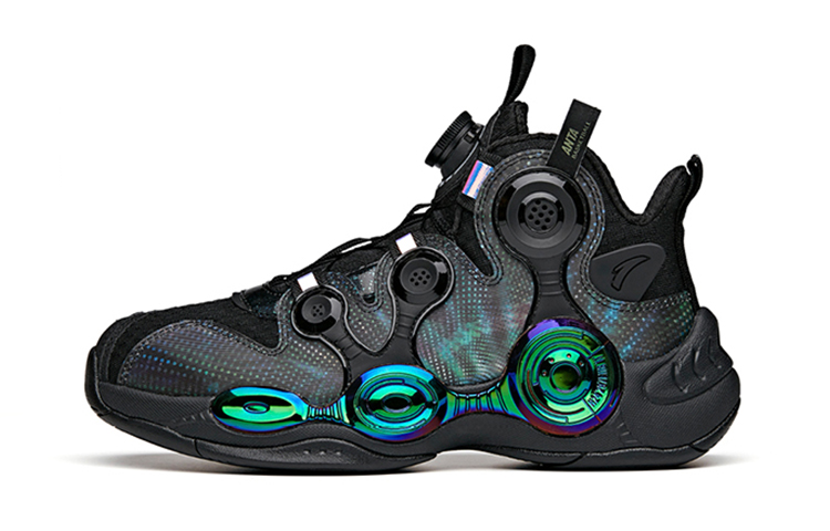 (Youth) Anta Basketball 'Alien Black Retro' 312131111-10