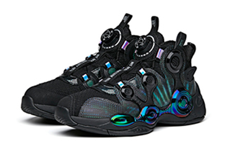 Lookbook 大童 Anta安踏 籃球系列 異形 簡約復古籃球鞋 黑色