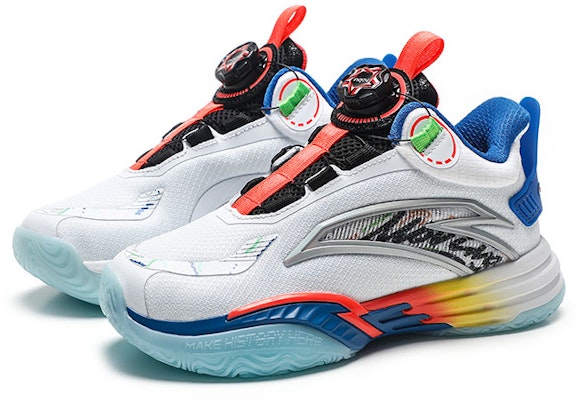 (JR) Anta Basketball 'Inverse Scales 2.0 Putih Hitam Biru' 312311121-7 Lookbook (JR) Anta Basketball 'Inverse Scales 2.0 Putih Hitam Biru' 312311121-7