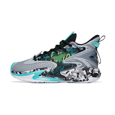 (Youth) Anta Basketball Mid 'Black Green'