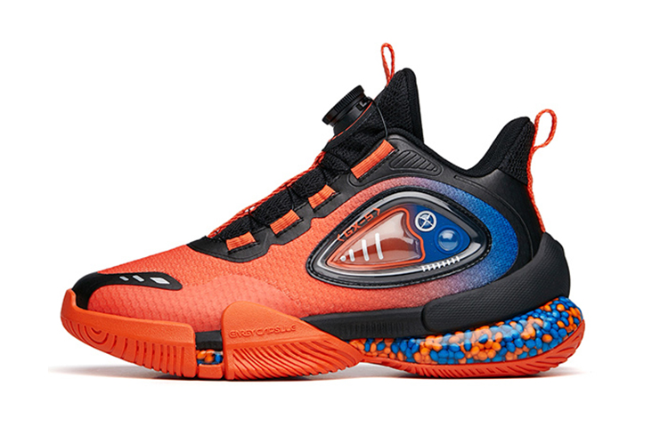 (Youth) Anta Basketball Series High 'Capsule Orange-Black' 312141111-1
