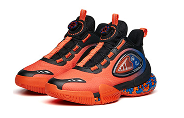 Lookbook (Youth) Anta Basketball Series High 'Capsule Orange-Black' 312141111-1