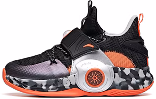 (Youth) Anta Basketball Series Tornado 5 Low 'Black Orange Silver' 312011102-5 (Youth) Anta Basketball Series Tornado 5 Low 'Black Orange Silver' 312011102-5