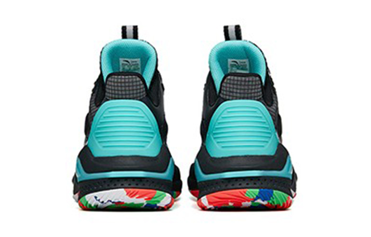 (Youth) Anta Basketball Shoes 'Black Green' 圖 5