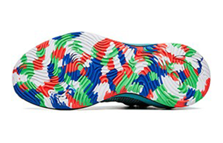 (Youth) Anta Basketball Shoes 'Black Green' 圖 6