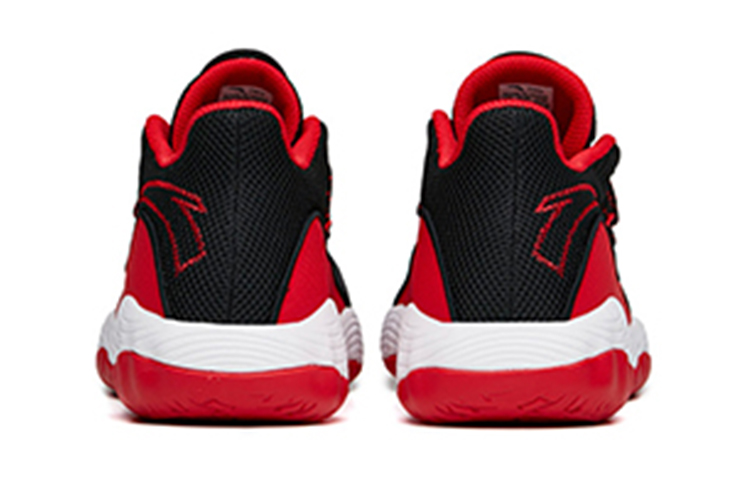 Purchase (Youth) Anta Basketball Shoes 'Black Red White' A312121129-3