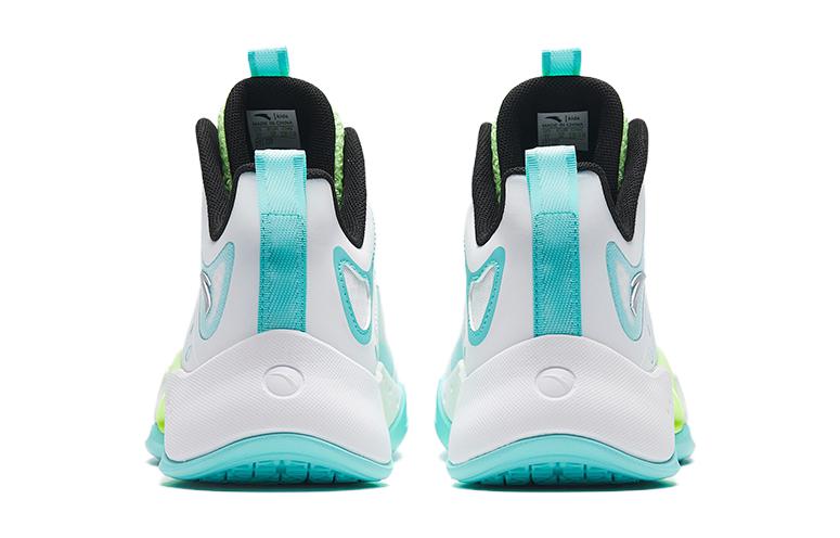 Shop (JR) 安踏篮球鞋‘清况高帮白蓝绿’ 312321122-2