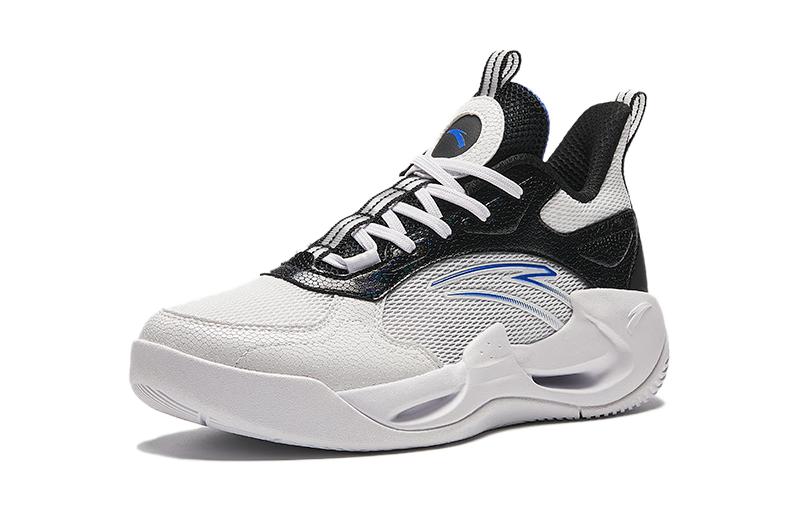 (Youth) Anta Basketball Shoes 'White Black' 圖 2
