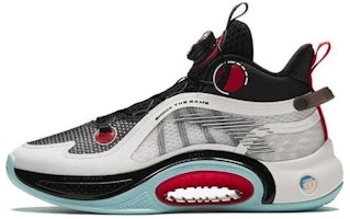 (Youth) Anta Basketball Shoes 'White Black Red' 312411109-3 (Youth) Anta Basketball Shoes 'White Black Red' 312411109-3