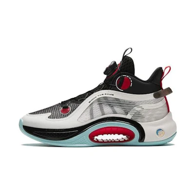 (Youth) Anta Basketball Shoes 'White Black Red'