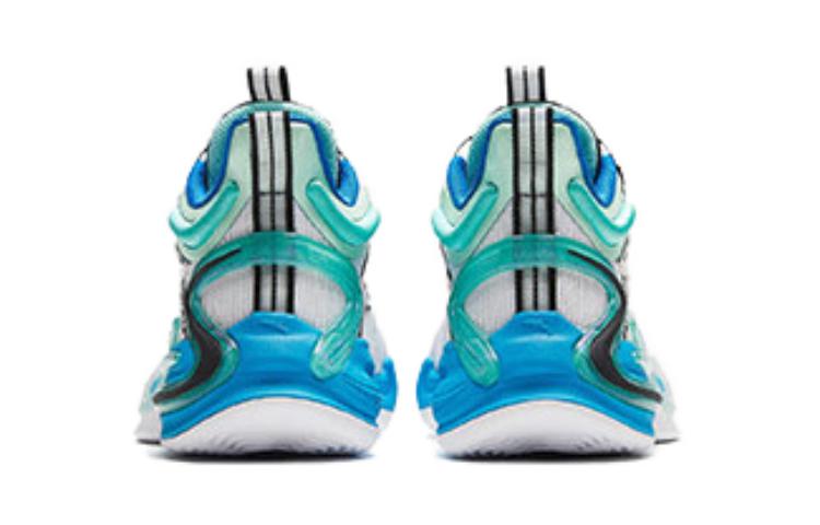 (Youth) Anta Basketball Shoes 'White Blue' 圖 5