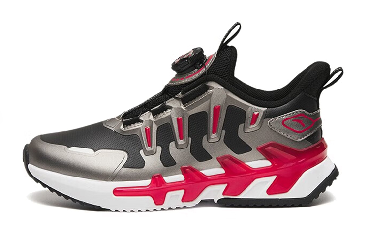 (Youth) Anta Bow Speed 'Black Silver' 312245533N-7