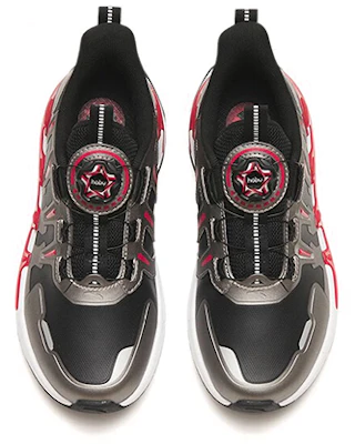 大童 Anta安踏 弓速 GS 皮面 耐磨防滑輕便 低幫 兒童跑步鞋 黑銀 Lookbook 大童 Anta安踏 弓速 GS 皮面 耐磨防滑輕便 低幫 兒童跑步鞋 黑銀