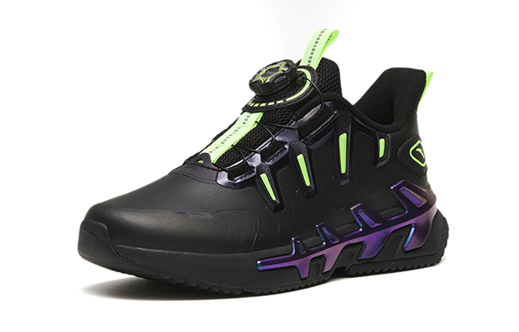 Order (JR) Anta Bow Speed Laufschuhe ''Schwarz Leder Low-Top'' 312245533N-8