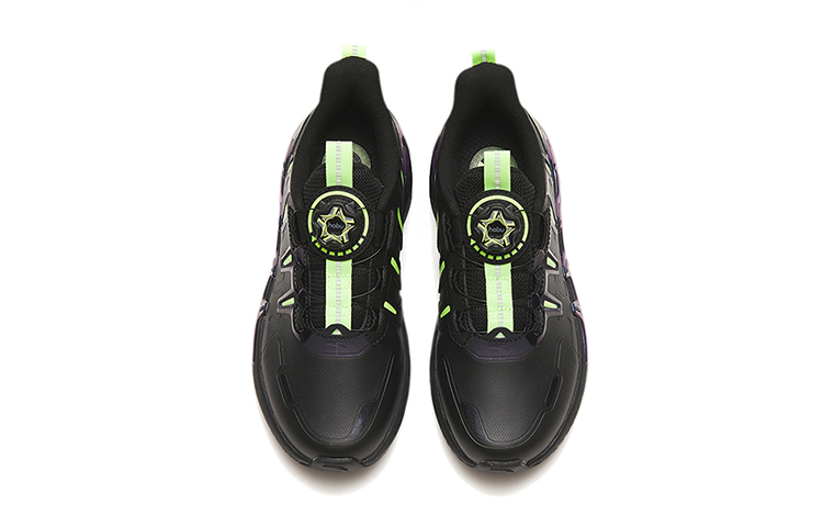 Lookbook (JR) Anta Bow Speed Laufschuhe ''Schwarz Leder Low-Top'' 312245533N-8