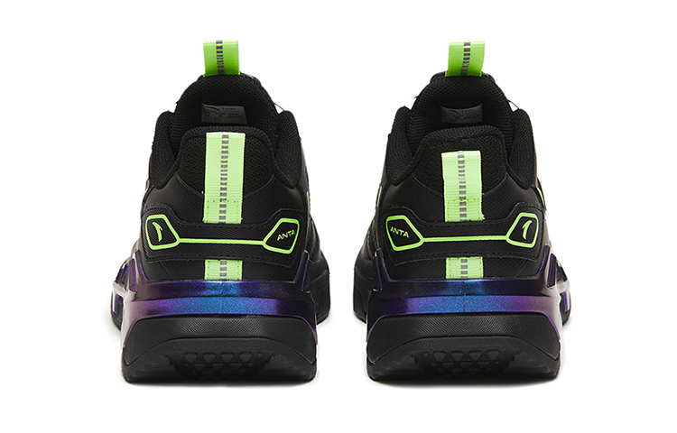 Shop (JR) Anta Bow Speed Laufschuhe ''Schwarz Leder Low-Top'' 312245533N-8