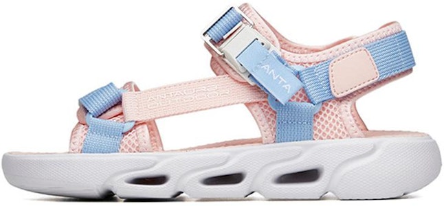 (JR) アンタ通気オープントゥサンダル「白青ピンク」 322236960-2 Buy (JR) アンタ通気オープントゥサンダル「白青ピンク」 322236960-2