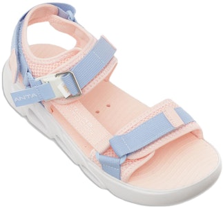 (JR) アンタ通気オープントゥサンダル「白青ピンク」 322236960-2 Lookbook (JR) アンタ通気オープントゥサンダル「白青ピンク」 322236960-2