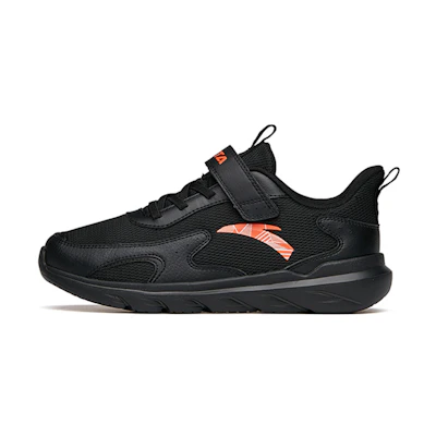 (Youth) Anta Breathable Running Shoes 'Black Orange'
