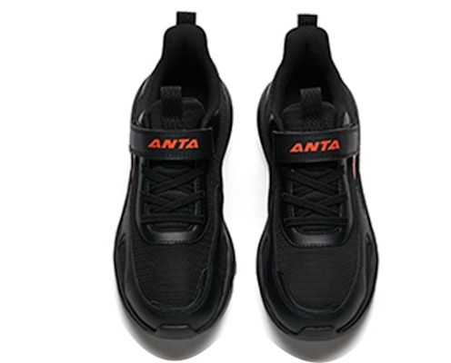 (Youth) Anta Breathable Running Shoes 'Black Orange' A312215506-1 Shop (Youth) Anta Breathable Running Shoes 'Black Orange' A312215506-1