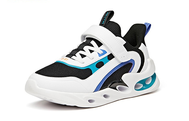 Order (Youth) Anta Casual Low-Top Running 'Black White Blue' 312118876-1