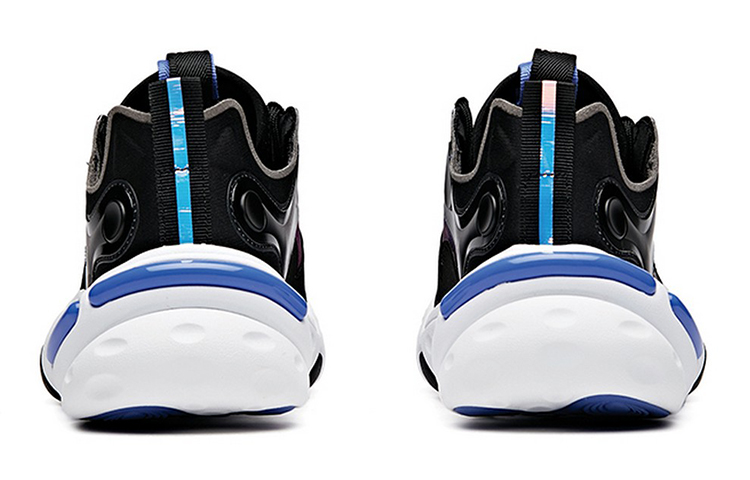 Shop (Youth) Anta Casual Low-Top Running Shoe 'Black Purple White' 312018868-1