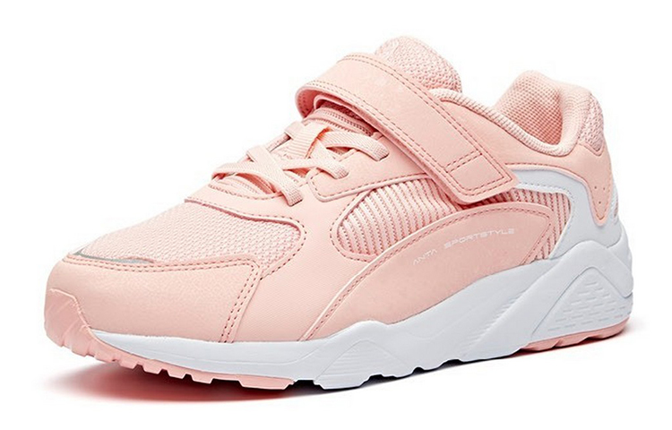 Order (JR) Anta Zapatillas Casual Bajas para Correr 'Sakura Rosa' 32918812-4
