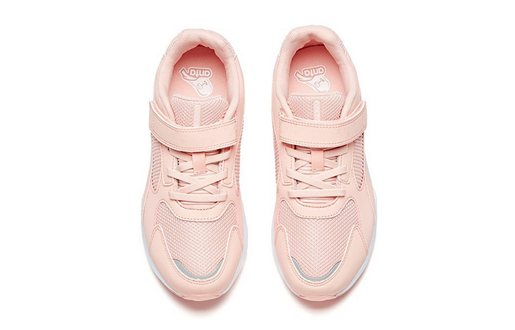 Lookbook (JR) Anta Zapatillas Casual Bajas para Correr 'Sakura Rosa' 32918812-4
