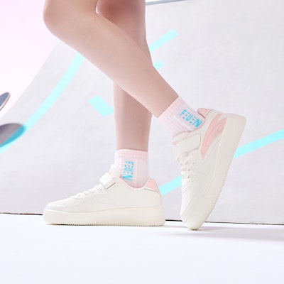 (JR) Anta Casual Bajo 'Blanco Rosa' A332118000B-8 Cheap (JR) Anta Casual Bajo 'Blanco Rosa' A332118000B-8