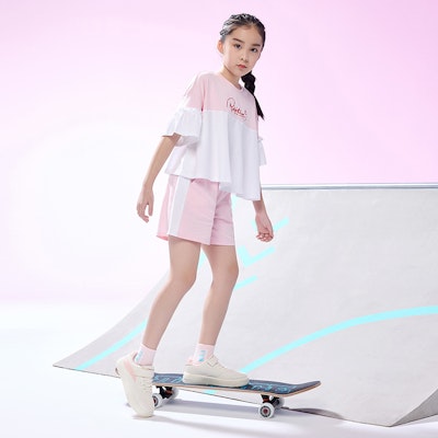 (JR) Anta Casual Bajo 'Blanco Rosa' A332118000B-8 1