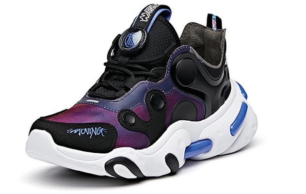 (Youth) Anta Casual Low-Top Running Shoe 'Black Purple White' 312018868-1 Order (Youth) Anta Casual Low-Top Running Shoe 'Black Purple White' 312018868-1