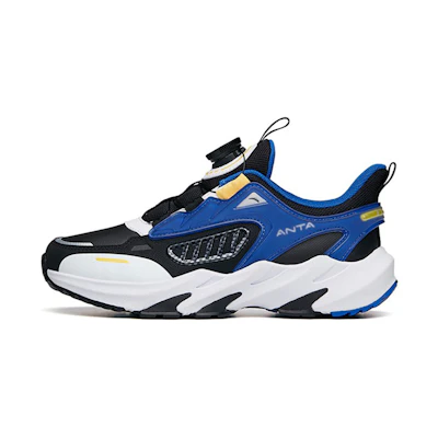 (Youth) Anta Casual Running Shoe 'Black Blue White'