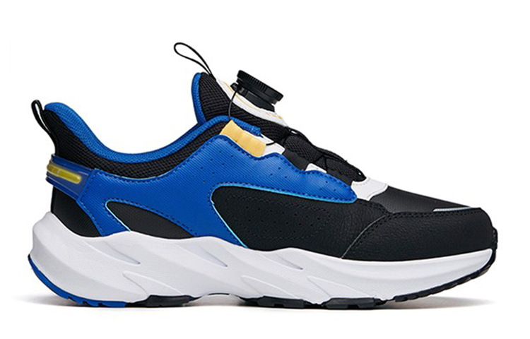 (Youth) Anta Casual Running Shoe 'Black Blue White' 圖 2