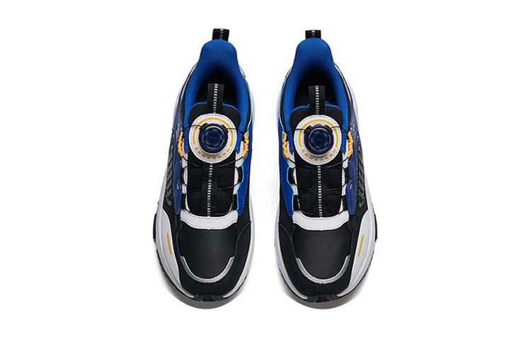 (Youth) Anta Casual Running Shoe 'Black Blue White' 圖 4