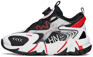 (Youth) Anta Casual Running Shoe 'Black White Red Plus Velvet' 312146923-8 (Youth) Anta Casual Running Shoe 'Black White Red Plus Velvet' 312146923-8