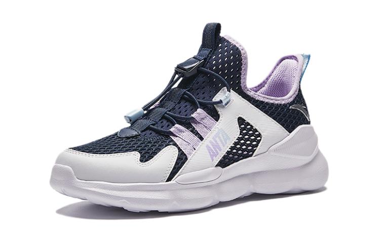 (Youth) Anta Casual Shoes 'White Navy' 圖 2