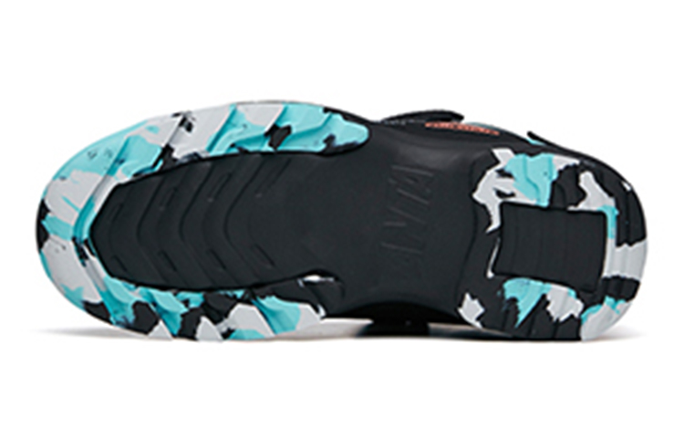 (Youth) Anta Casual Sport 'Black Green Velcro Fleece' 圖 6