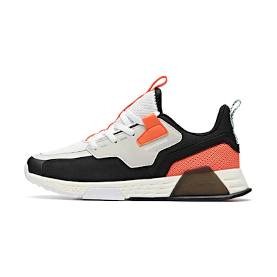 (Youth) Anta Casual Sports 'Black White Orange'