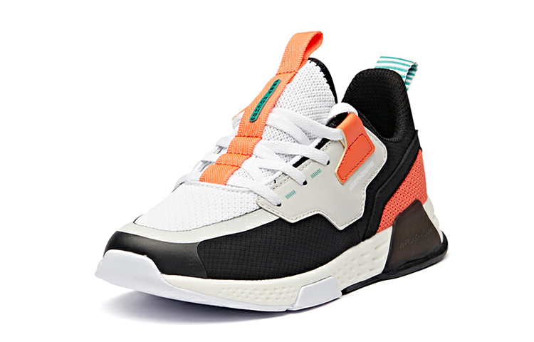 (Youth) Anta Casual Sports 'Black White Orange' 圖 2