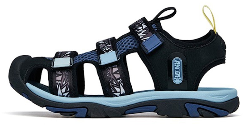 (Youth) Anta Comfort Sandal 'Black Blue' 312226930-1 Buy (Youth) Anta Comfort Sandal 'Black Blue' 312226930-1