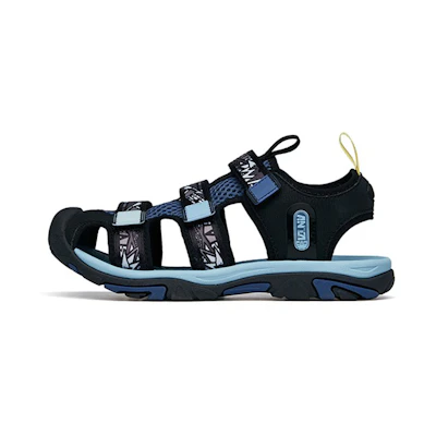 (Youth) Anta CMFT Sandal 'Black Blue'