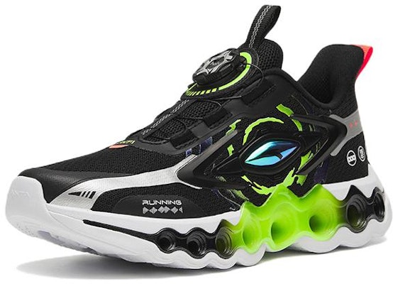 (Youth) Anta Energy Ring 8.0 'Black Silver Green' 312245581-2 Order (Youth) Anta Energy Ring 8.0 'Black Silver Green' 312245581-2