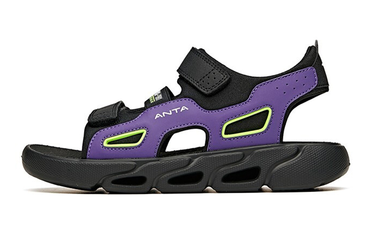 (Youth) Anta Energy Ring Tech Velcro 'Purple Black White' 312126969-2
